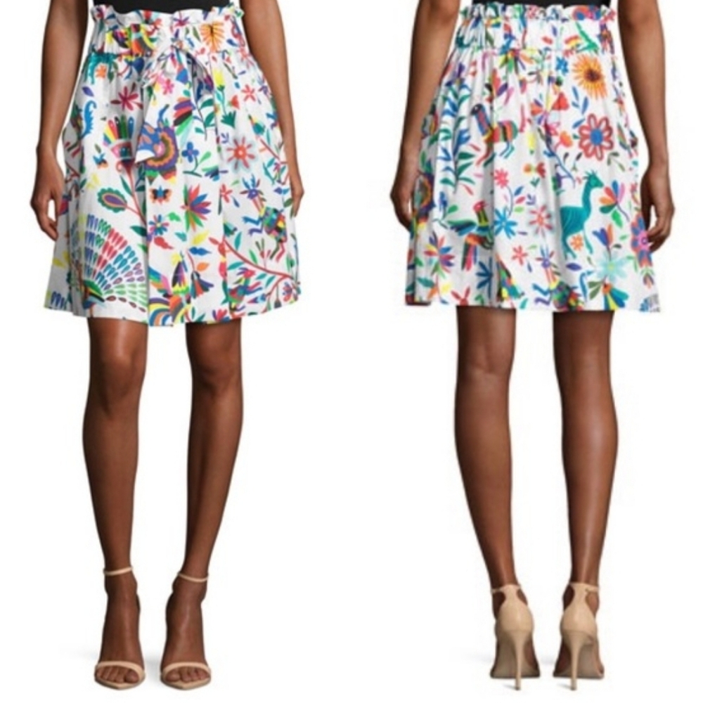 Milly Kori Skirt - Folkloric Print - Picture 3 of 11